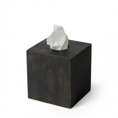 Dak Oak Cube Tissue Box Cover